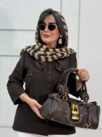 کت ناردخت قهوه‌ای