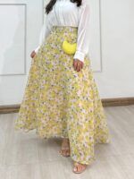 دامن بابونه زرد